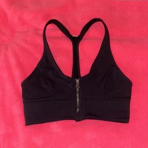 Lululemon Zip Up Sport Bra